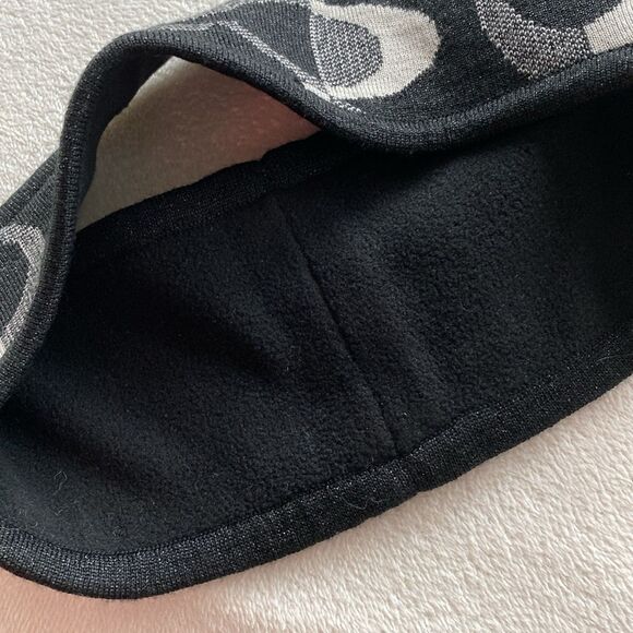 Coach Black Wool Cc Logo Beanie Hat Headband Head wrap OS‎ main image 5